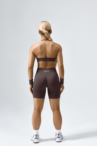 SCULPT SHORT - CHOCOLATE BROWN