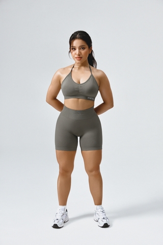 SCULPT SHORT - SMOKEY OLIVE