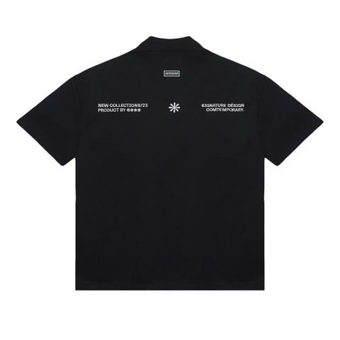 Ademar Black Shortsleeve Shirt