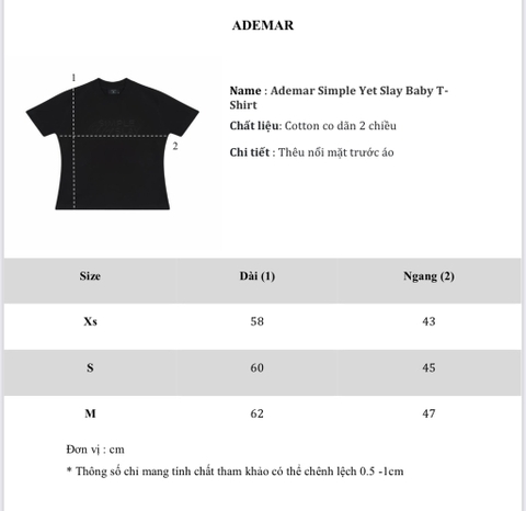 Ademar Simple Yet Slay Baby T-Shirt