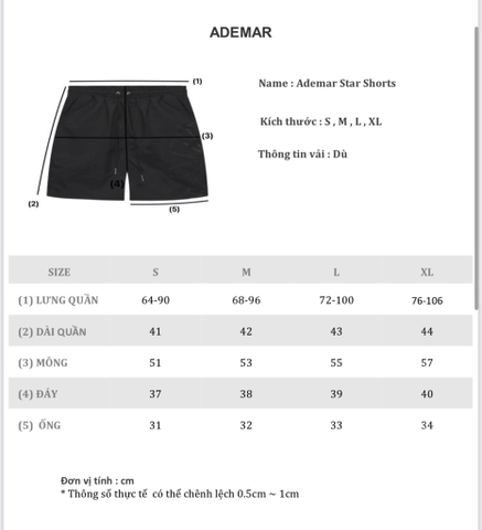 Ademar Star Shorts