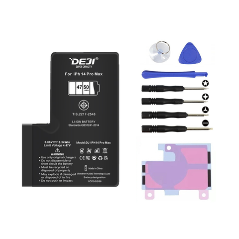 Pin iPhone 14 Pro Max Dung lượng cao 4750mAh Deji
