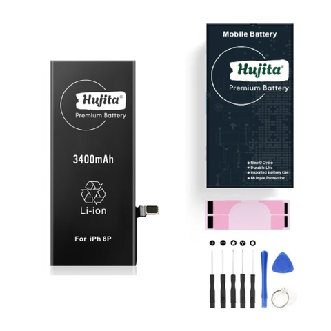 Pin iPhone 8 Plus Dung lượng cao 3400mAh Hujita