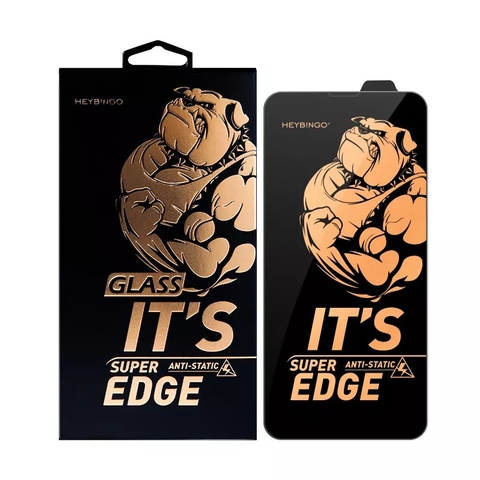 Kính cường lực chống bụi, tĩnh điện, chống trầy xước cao cấp Heybingo cho IP full dòng từ X tới 14PM