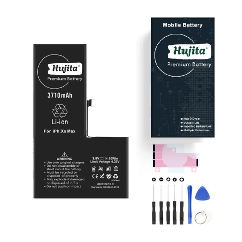 Pin iPhone XS Max Dung lượng cao 3710mAh Hujita