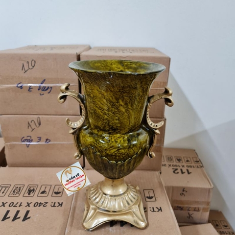 Bình hoa composite dáng cúp số 21 cao 34cm