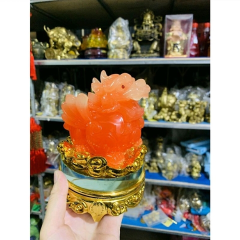 Cóc (Thiềm Thừ)/Tỳ Hưu Phong Thủy Đế Kiếng Xoay