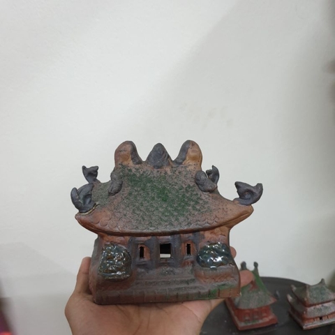 Đình Làng Quê - Phụ kiện trang trí tiểu cảnh hồ cá, bể cá, hòn non bộ, sân vườn