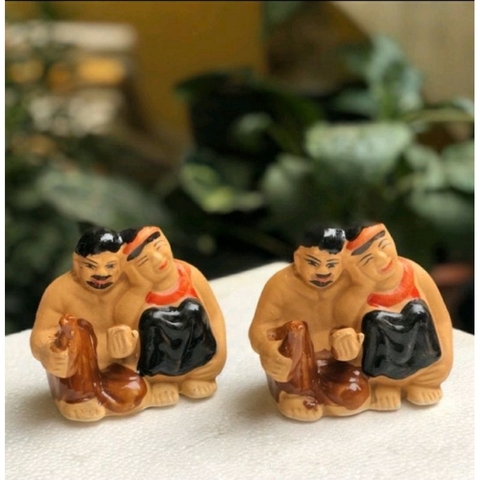 Tượng chí phèo thị nở trang trí sân vườn tiểu cảnh