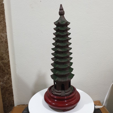 Tháp chùa H42xD11 phụ kiện thác nước phong thủy