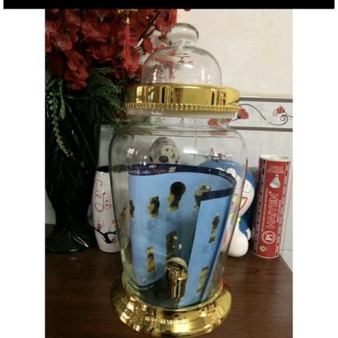 BÌNH NGÂM RƯỢU THỦY TINH CAO CẤP 12 LÍT Phú Hòa