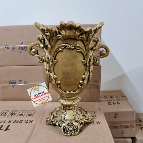 Bình hoa composite hình lá ( cắm lông công, hoa lụa...)💯BAO BỂ VỠ💯