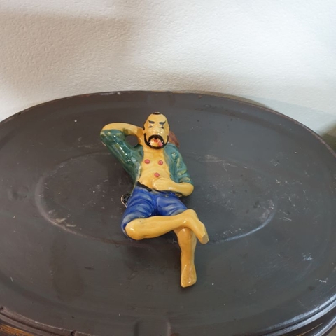 Ông há miệng chờ sung - Phụ kiện trang trí tiểu cảnh hồ cá, bể cá, hòn non bộ, sân vườn