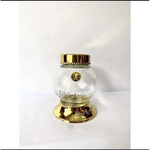 Bình Ngâm Rượu Sâm Thủy Tinh CAO CẤP PHÚ HÒA 0,5 lít . Đựng Gia Vị Rất Đẹp