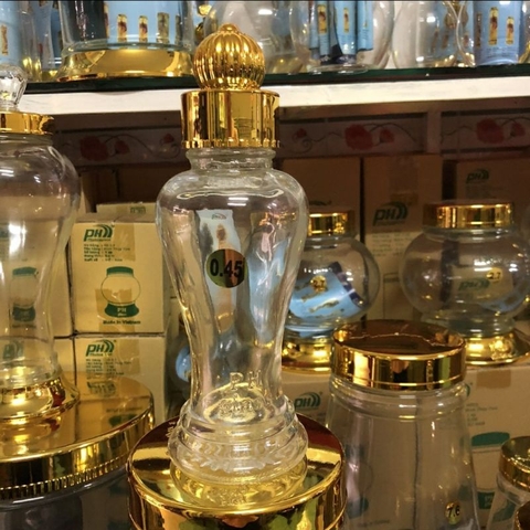Bình thủy tinh Việt Nam 450ml Phú Hòa