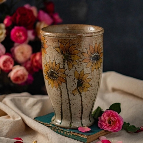 Bình sứ cắm hoa