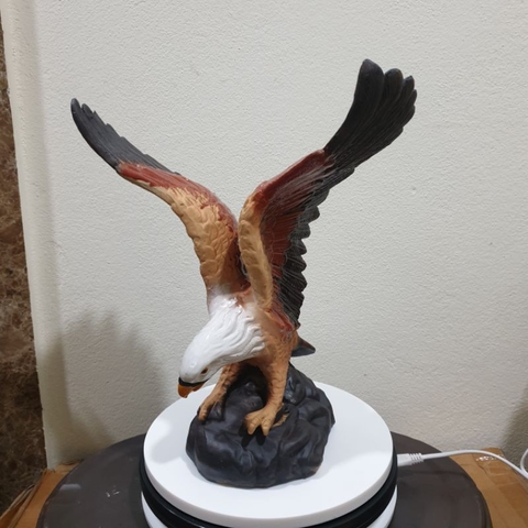 Tượng Đại Bàng Đại H33cm - gốm sứ Bát Tràng (nhiều kích thước) làm mô hình trang trí tiểu cảnh