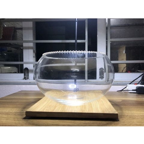 Bể Thủy Tinh Tròn Dày Dặn 💯BAO BỂ VỠ💯Cầu 22cm