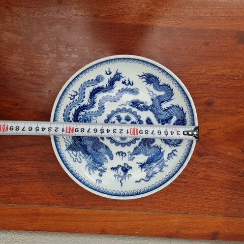 Mâm Bồng Thờ Men Lam ⚡️BAO BỂ VỠ⚡️Kích Cỡ Từ 16cm Đến 35cm