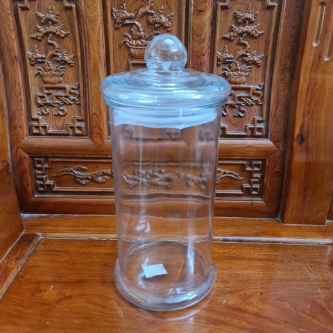 Bình ngâm rượu Thuỷ tinh dáng trụ có vòi, không vòi 6L, 8L, 10L, 12L, 15L, 19L