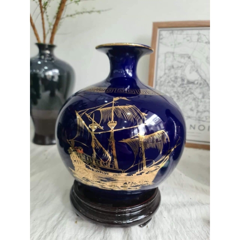 🔥[Giàu sang] Lọ hoa hút lộc - bình hút tài lộc gốm sứ bát tràng (Cao 28cm & 30cm)