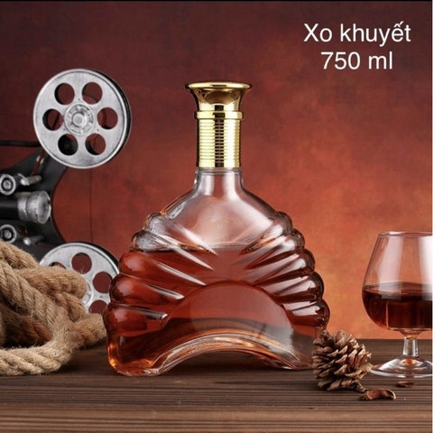 Vỏ Chai Rượu Thủy Tinh XO Khuyết 750ml⚡️BAO BỂ VỠ⚡️