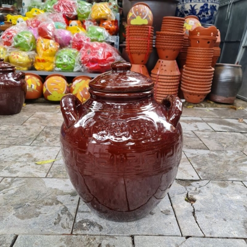 Chum sành⚡️BAO BỂ VỠ⚡️ Bát Tràng 20 Lít ngâm rượu