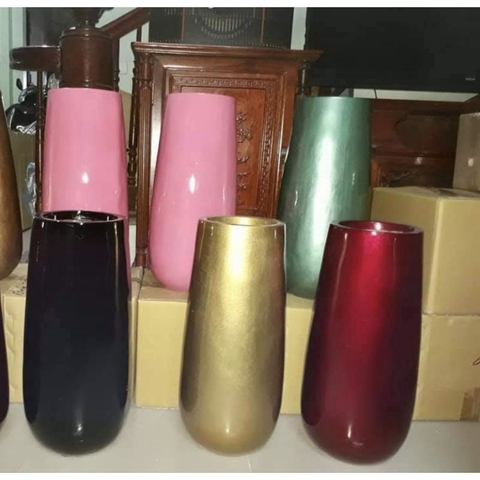 Bình hoa composite dáng bom số 18 cao 48cm 💯BAO BỂ VỠ💯