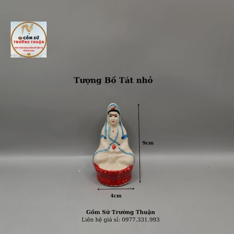 Tượng Quan Thế Âm Bồ Tát - Phụ kiện trang trí tiểu cảnh hồ cá, bể cá, hòn non bộ, sân vườn