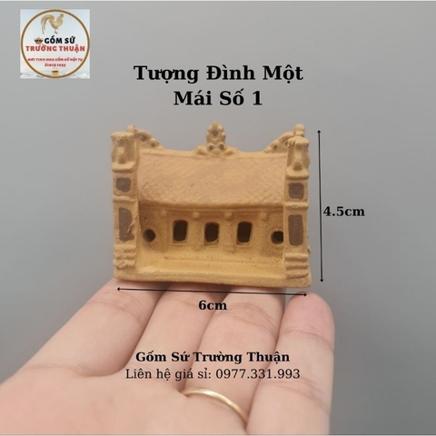 Đình Làng Bắc Bộ - Phụ kiện trang trí tiểu cảnh hồ cá, bể cá, hòn non bộ, sân vườn