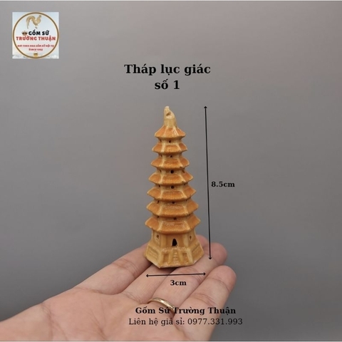 Tháp trang trí tiểu cảnh sân vườn