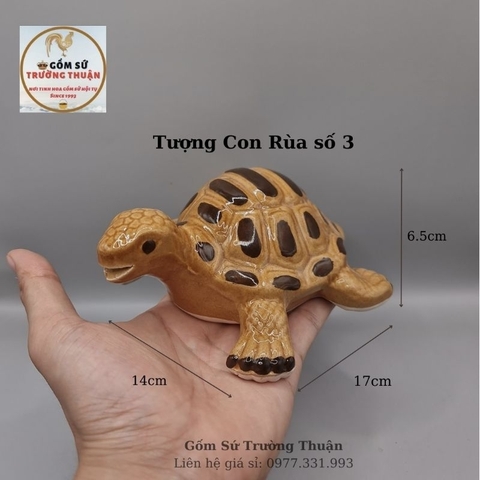 Tượng Con Rùa Trang Trí Hòn Non Bộ-Bể Cá,Hồ Cá.
