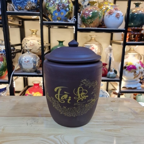 Hũ Đựng Gạo Bát Tràng (10kg-15kg-20kg)