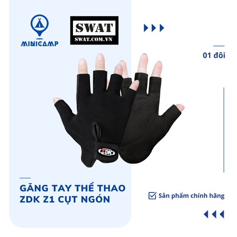 Găng tay thể thao đa năng ZDK Z1 cụt ngón (SWATVN)