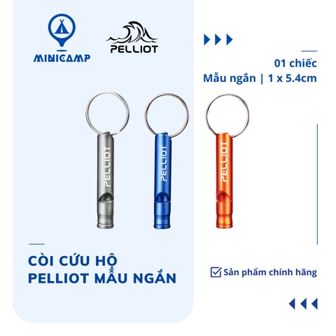 Còi cứu hộ PL161068-01 (PELLIOT) | mẫu ngắn