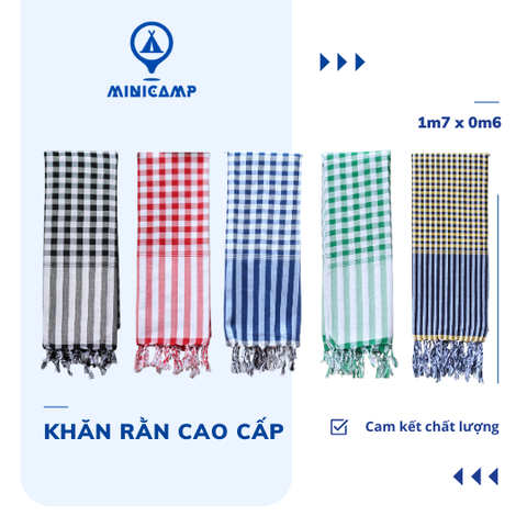 Khăn rằn Nam Bộ, khăn rằn Krama - Cambodia cao cấp đi phượt