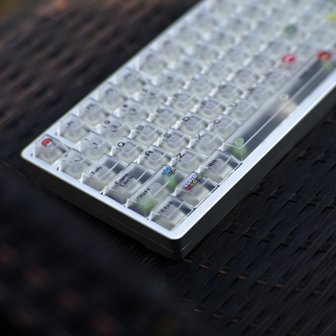 Bộ keycap Aifei Matte Transparent Retro Game (Cherry Profile / ABS)