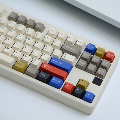 Bộ keycap Aifei Retro (6 bộ) (Cherry Profile / ABS Double-shot)