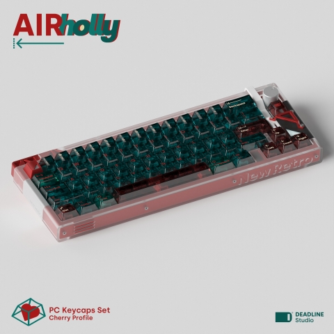 [Pre-order] Bộ keycap Deadline Air Holly PC (Cherry Profile / PC)