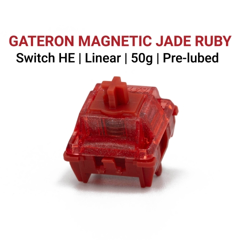 Gateron Magnetic Jade Ruby switch