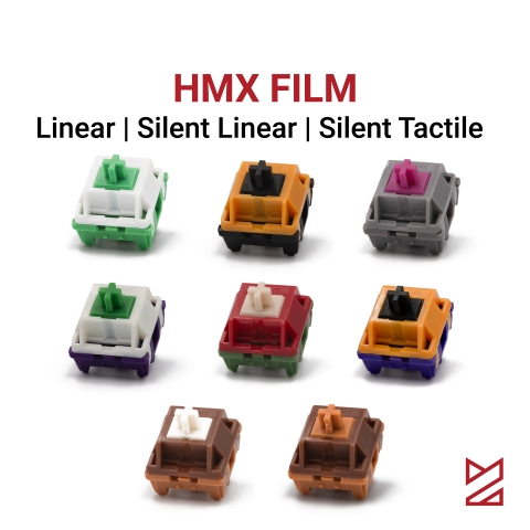 80Retros x HMX Film switch - FJ400 / KD200 / Game 1989 / Joker / Xmas / KD400 / Volume 0 / Volume 0-T