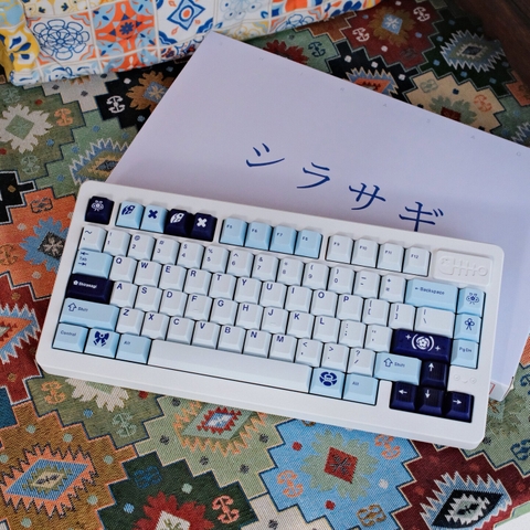 Bộ keycap Key Kobo Shirasagi R2 (Cherry profile / ABS Double-shot)