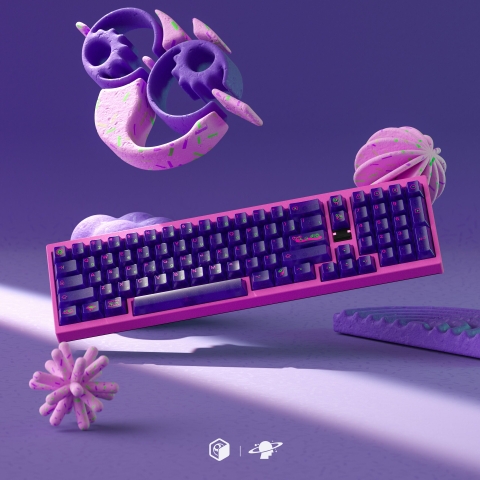 Bộ keycap MW Eyeball Collector (Cherry profile / ABS UV Print)