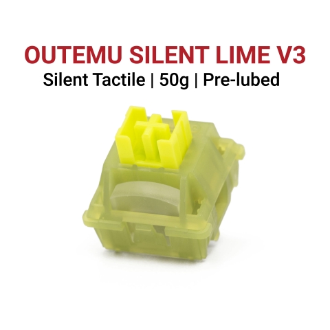 Outemu Silent Lime v3 switch