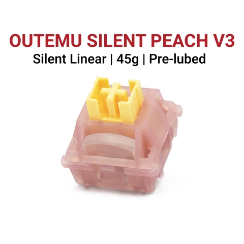 Outemu Silent Peach v3 switch