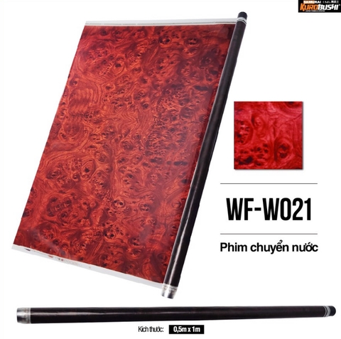 Film chuyển nước Samurai Kurobushi - VÂN GỖ WFW021 (0.5x1m)