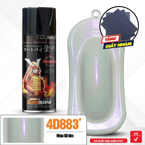 Sơn xịt Samurai Kurobushi - MÀU TÍM 4D 4D883* (400ml)
