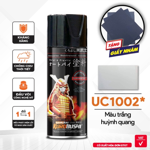 Sơn xịt Samurai Kurobushi - Màu nền huỳnh quang UC1002 ( 400 ml)