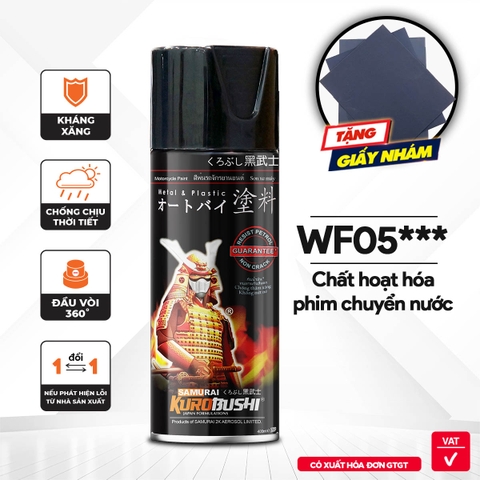 Sơn Samurai Kurobushi - Chất hoạt hóa film chuyển nước WF05 (400ml)