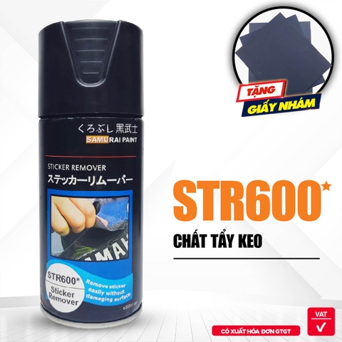 Sơn xịt Samurai Kurobushi - CHẤT TẨY KEO STR600 (300ml)